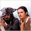 Piratas do Caribe - A Maldição do Pérola Negra : foto Johnny Depp, Orlando Bloom