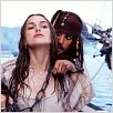 Piratas do Caribe - A Maldição do Pérola Negra : foto Johnny Depp, Keira Knightley
