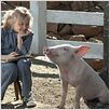 A Menina e o Porquinho : foto Dakota Fanning