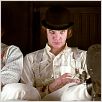 Laranja Mecânica : foto Malcolm McDowell