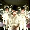 Laranja Mecânica : foto Malcolm McDowell