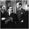Ninotchka : foto Alexander Granach, Felix Bressart, Melvyn Douglas