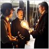 O Grande Truque : Foto Andy Serkis, Christopher Nolan, David Bowie, Hugh Jackman