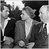 Interlúdio : foto Alfred Hitchcock, Cary Grant, Ingrid Bergman