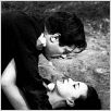 A Noite : foto Jeanne Moreau, Marcello Mastroianni