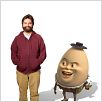 Gato de Botas : foto Zach Galifianakis