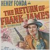 O Retorno de Frank James : poster