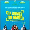 Os Nomes do Amor : poster