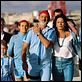 A Vida Marinha com Steve Zissou : foto Anjelica Huston, Bill Murray, Michael Gambon, Willem Dafoe