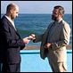 Syriana - A Indústria do Petróleo : foto George Clooney, Mark Strong