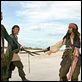 Piratas do Caribe - O Baú da Morte : foto Johnny Depp, Orlando Bloom