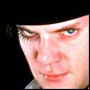 Laranja Mecânica : foto Malcolm McDowell