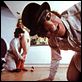 Laranja Mecânica : foto Malcolm McDowell