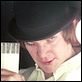 Laranja Mecânica : foto Malcolm McDowell