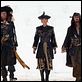 Piratas do Caribe - No Fim do Mundo : foto Geoffrey Rush, Johnny Depp, Keira Knightley