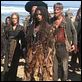 Piratas do Caribe - No Fim do Mundo : foto Geoffrey Rush, Naomie Harris