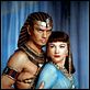 Os Dez Mandamentos : foto Anne Baxter, Yul Brynner