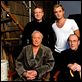 Um Jogo de Vida ou Morte : foto Harold Pinter, Jude Law, Michael Caine