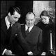 Interlúdio : foto Alfred Hitchcock, Cary Grant, Ingrid Bergman