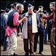Fugindo do Inferno : foto James Coburn, Steve McQueen