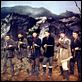Os Canhões de Navarone : foto Anthony Quayle, Anthony Quinn, David Niven, Gregory Peck, Stanley Baker