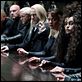 Harry Potter e as Relíquias da Morte - Parte 1 : foto Helen McCrory, Helena Bonham Carter, Jason Isaacs, Tom Felton