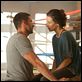 Gigantes de Aço : foto Evangeline Lilly, Hugh Jackman
