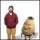 Gato de Botas : foto Zach Galifianakis