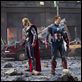 Os Vingadores - The Avengers : foto Chris Evans, Chris Hemsworth, Joss Whedon