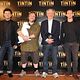 As Aventuras de Tintim : foto Andy Serkis, Jamie Bell, Peter Jackson