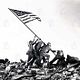 Iwo Jima, o Portal da Glória : foto John Wayne