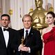 foto Anne Hathaway, Brad Bird, Steve Carell