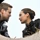 foto Aaron Stanford, Maggie Q