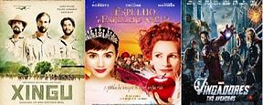 Estreias de abril nos cinemas