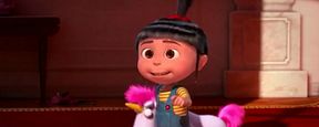 Gru e Agnes no primeiro clipe de Meu Malvado Favorito 2