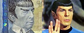 Tributo a Leonard Nimoy: Fãs canadenses desenham Spock na nota de cinco dólares e recebem reclamação Tributo a Leonard Nimoy: Fãs canadenses desenham Spock na nota de cinco dólares e recebem reclamação