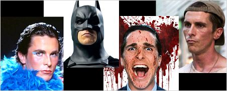 As transformações de Christian Bale