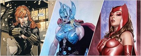 Super-heroínas dos quadrinhos no cinema
