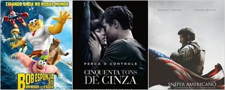 Estreias de fevereiro nos cinemas