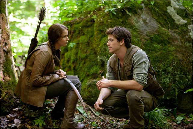 Jogos Vorazes : Foto Gary Ross, Jennifer Lawrence, Liam Hemsworth