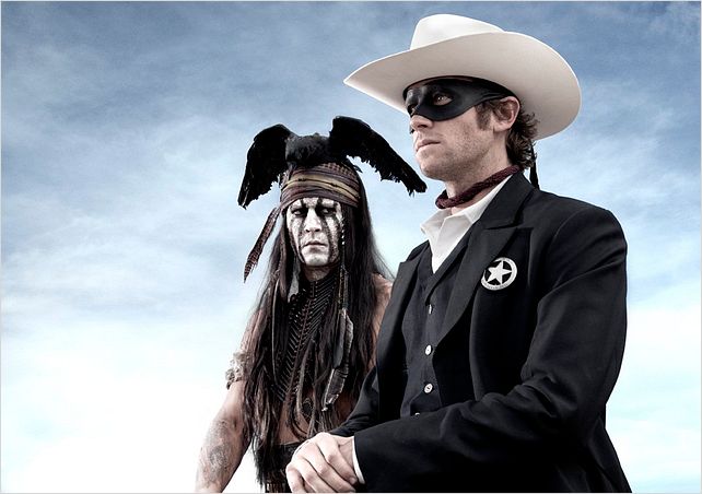 O Cavaleiro Solitário : Foto Armie Hammer, Johnny Depp