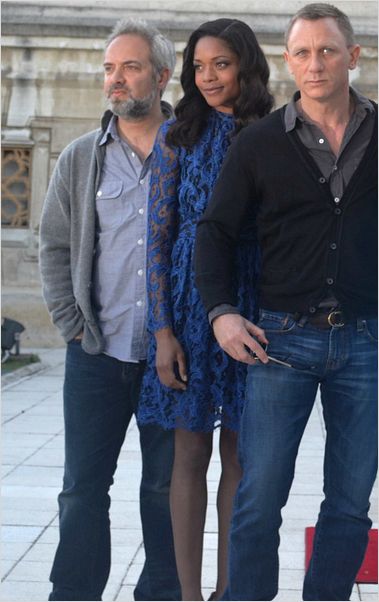007 - Operação Skyfall : foto Daniel Craig, Naomie Harris, Sam Mendes