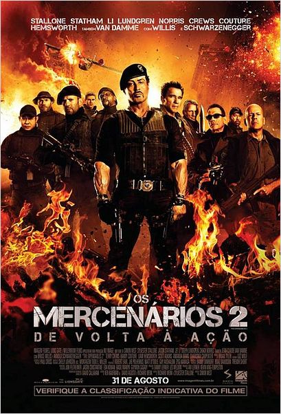 Os Mercenários 2 : poster