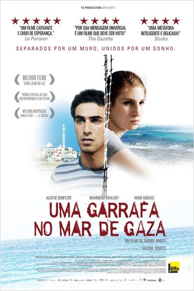 Uma Garrafa no Mar de Gaza : poster