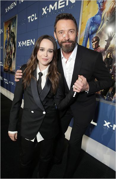X-Men: Dias de um Futuro Esquecido : Vignette (magazine) Ellen Page, Hugh Jackman