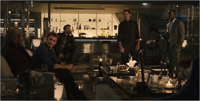 Os Vingadores 2: A Era de Ultron : Foto Chris Evans, Don Cheadle, Jeremy Renner, Robert Downey Jr.