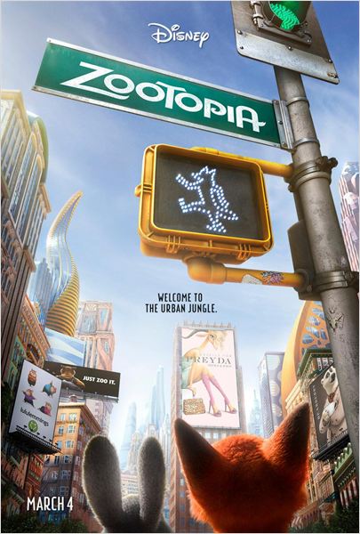 Zootopia: Essa Cidade é o Bicho : Poster
