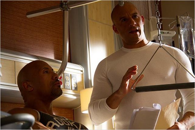 Velozes & Furiosos 7 : Foto Dwayne Johnson, Vin Diesel