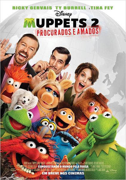 Muppets 2 - Procurados e Amados : Poster