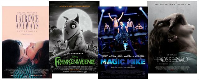 Frankenweenie, Magic Mike e Possessão são as principais estreias da semana